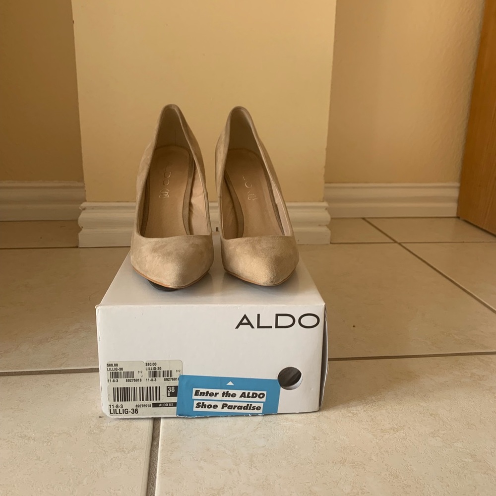 Nude ALDO heels